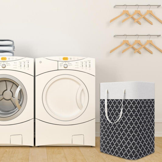 Great 2 Colors Laundry Basket Multi-purpose Lantern Print Household Laundry Storage Bag Home Organization